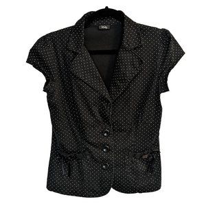 **SOLD** Rockabilly Top - Retro Pinup Button-up Blouse